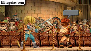 pelea en el castillo