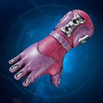 Guantes púrpura
