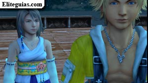 Yuna y Tidus