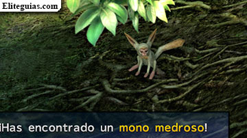 Mono medroso