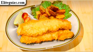 Barramundi rebozado