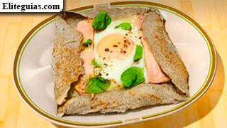 Galette de jamón
