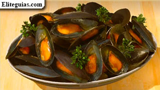 Mejillones al vapor