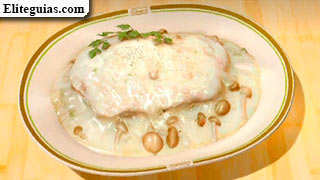 Velouté de ave y setas