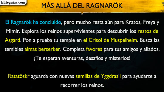M&aacute;s all&aacute; del Ragnar&ouml;k