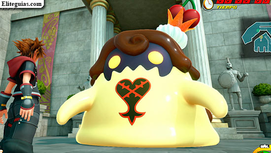 Flan de cereza
