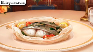 Lubina en papillote