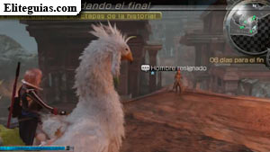 Hombre resignado