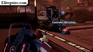 Controles del Cañón