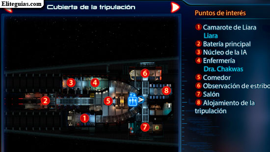 Cubierta de la tripulación