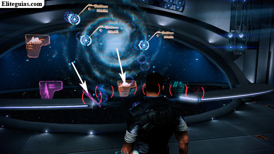 Mapa de la galaxia del laboratorio