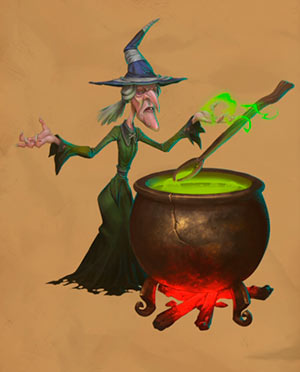 Bruja del bosque