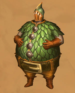 Caballeros con armadura