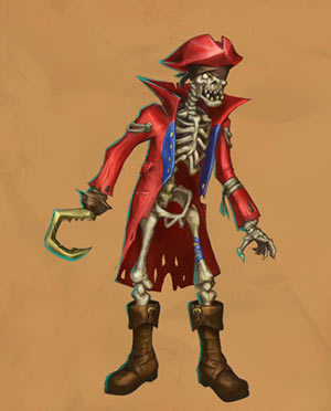 Capit&aacute;n de barco fantasma