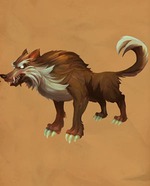 Lobos del cementerio