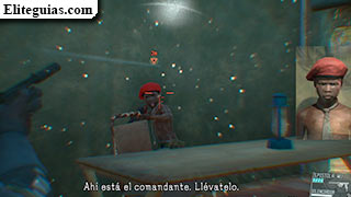 Comandante de los niños soldado