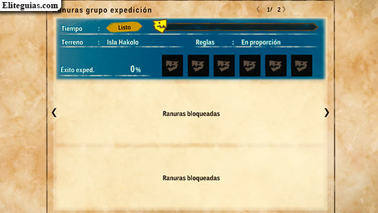 grupo de expedici&oacute;n