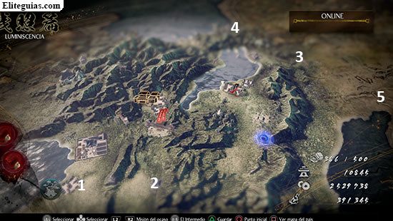 Objetos ocultos del mapa