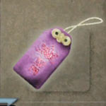 Amuleto Omamori de par&aacute;lisis