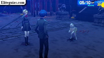 Aigis y Koromaru