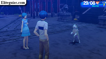 Fuuka y Koromaru