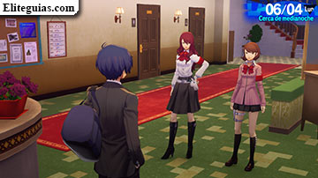 Mitsuru Kirijo y Yukari Takeba