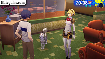 Koromaru y Aigis