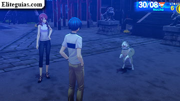 Mitsuru y Koromaru