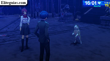 Mitsuru y Koromaru