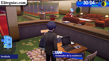 ordenador de la residencia