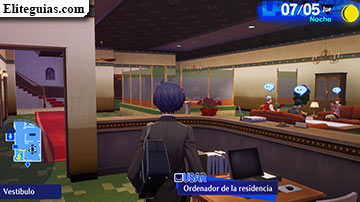 ordenador de la residencia