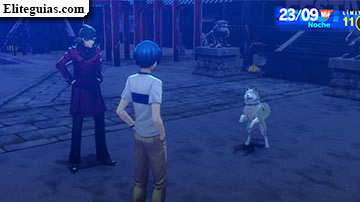 Shinjiro y Koromaru
