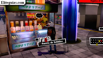 puesto de bebidas