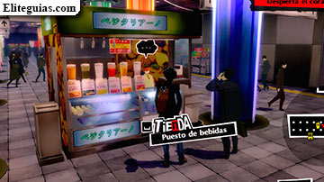 puesto de bebidas