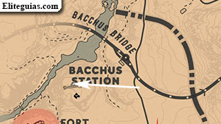 Hueso: estaci&oacute;n de Baco en Cumberland Forest