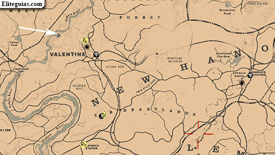 Hueso: Northern Boundary en Heartlands