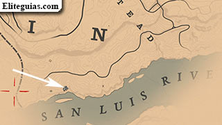 Hueso: Hennigan's Stead en el r&iacute;o San Luis