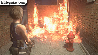 Apagar el fuego del callejón