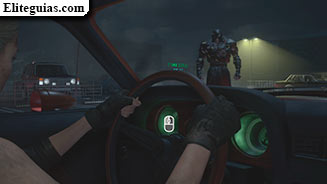 Las calles de Raccoon City y el parking