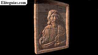 Icono de madera