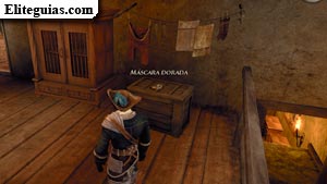 Máscara dorada