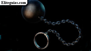 Bola con cadena