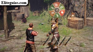 Mini-juego de los cuchillos