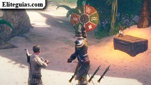 Mini-juego de los cuchillos