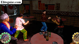 pelea en el Dou Jiang Diner