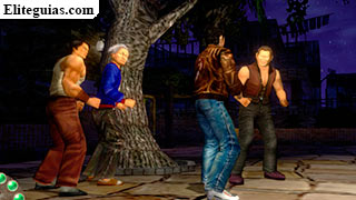 pelea en el Man Mo Park