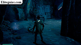 Excavaciones en la cueva de hielo