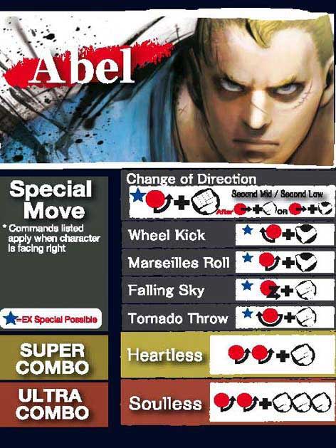 Street Fighter 4 Abel