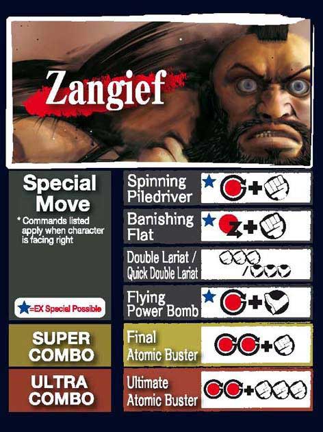 Street Fighter 4 Zangief