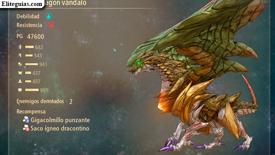 Drag&oacute;n v&aacute;ndalo